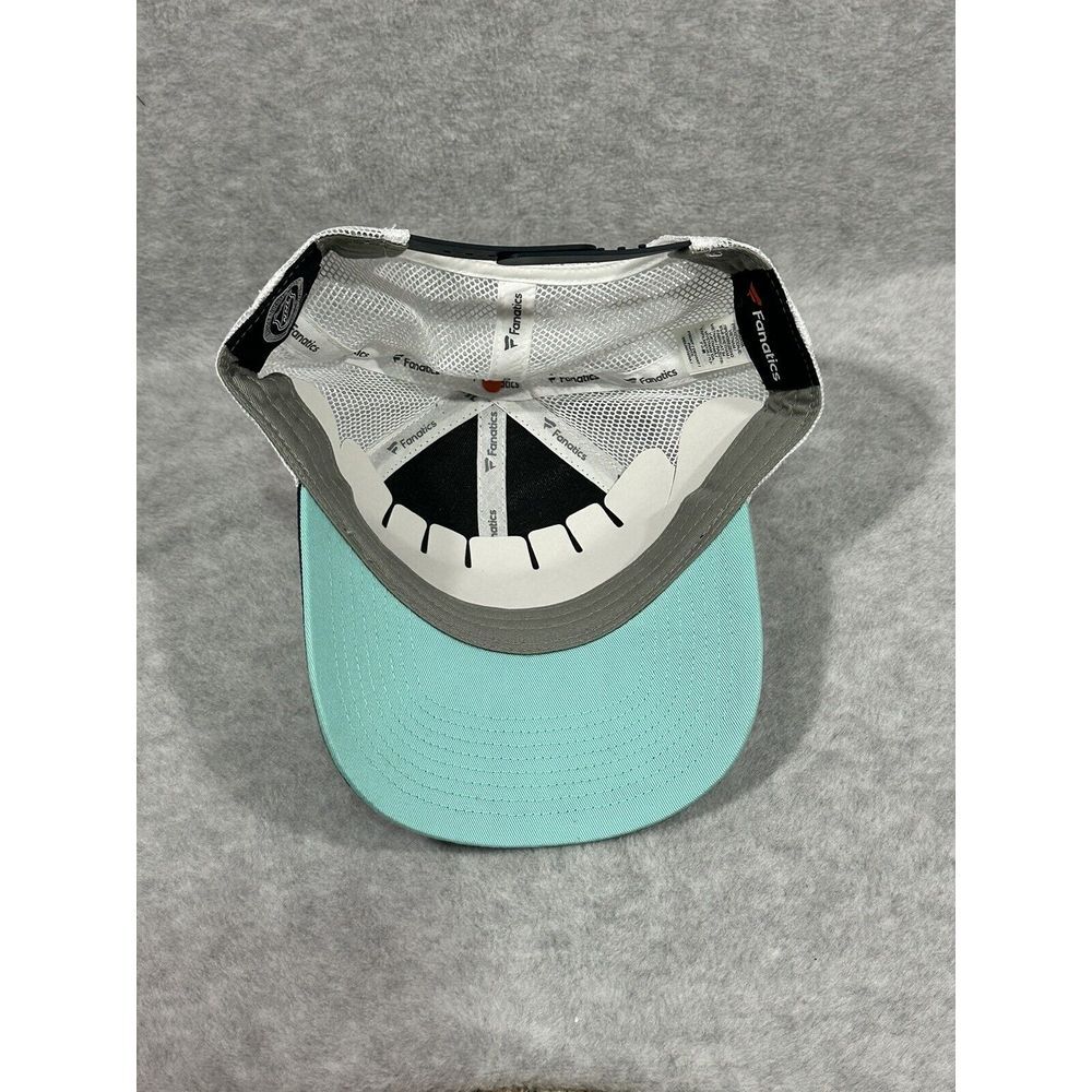 Seattle Kraken Hat Cap Snapback Fanatics Blue NHL Hockey One Size Pro Mesh - Picture 5 of 7